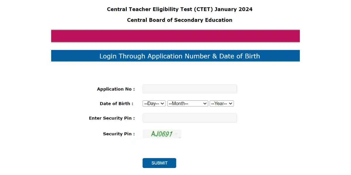 CTET Admit Card 2024 Available Now, Download Online