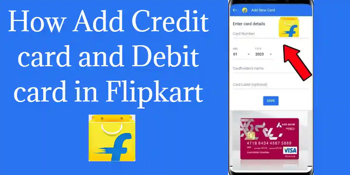 how to add credit card in flipkart